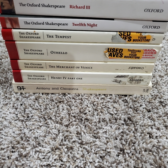 The Oxford Shakespeare collection of 7 books - Picture 2 of 4